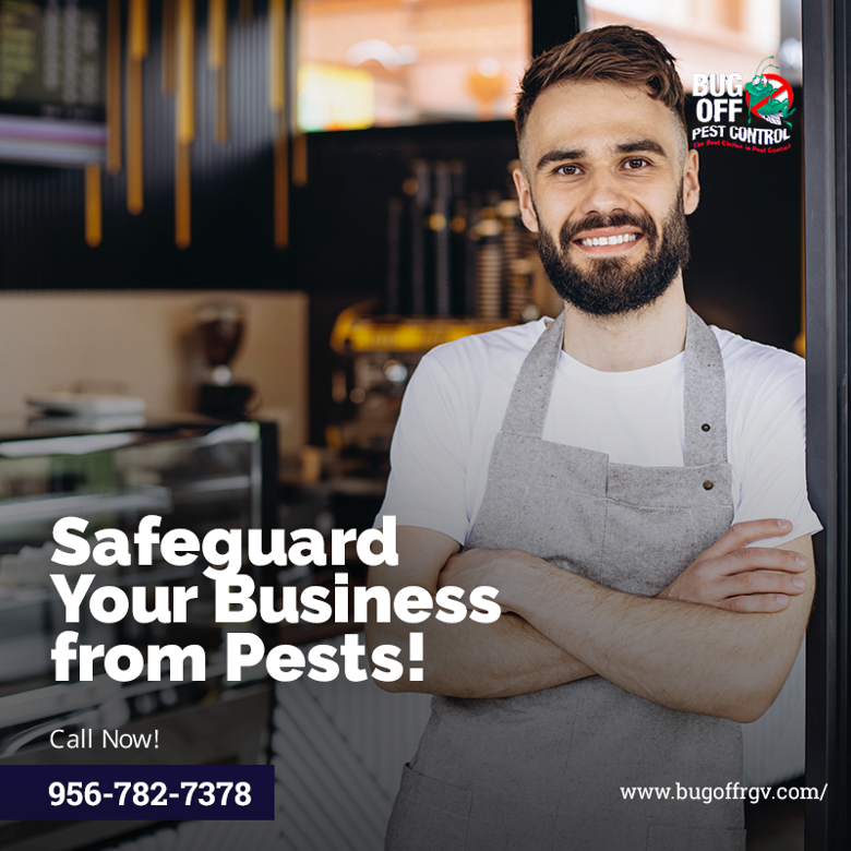 BugOffRGV's tweet image. Ensure a pest-free environment in your commercial space with our trusted pest control services. Connect with our experienced team at 956-782-7378 to discover tailored solutions for your business today.