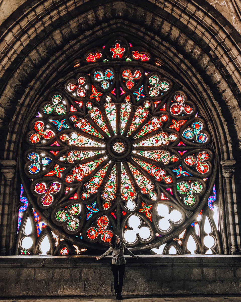 ViaMiaBlog's tweet photo. Es verdad, el estilo neogótico de la Basílica es imponente; pero los detalles, los detalles de la Basílica son tan nuestros! Y eso la hace única. Si se fijan, en este vitral hay coloridos lirios y orquídeas, flores típicas del #Ecuador! Aluciné. 💫

#Quito 
#Turismo https://t.co/VBrPLkyO02