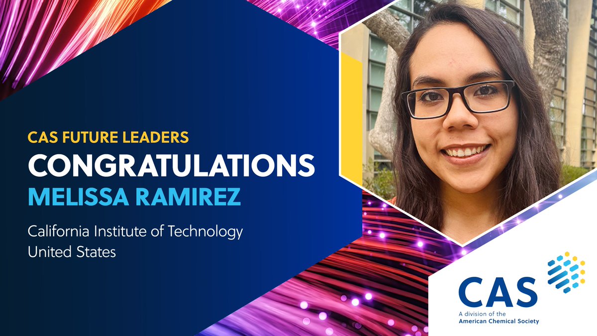 CASChemistry's tweet photo. Meet @mramirez9409 #CASFutureLeaders 
https://t.co/yMPvMQ19H6 https://t.co/GNQpswmmJz