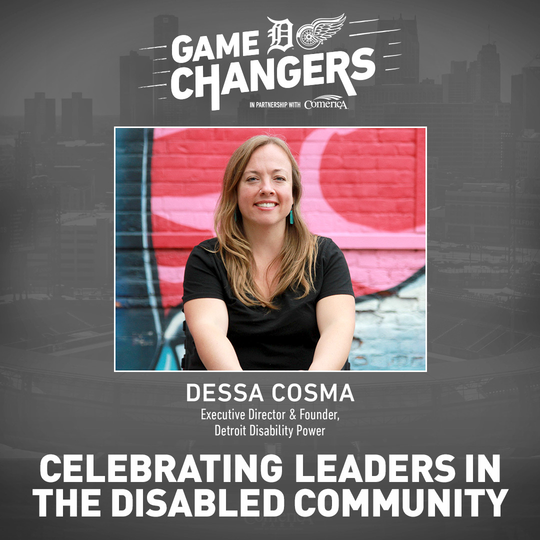 TigersCommunity's tweet photo. Our next Disability Pride Month Game Changer is Dessa Cosma!

Read more about her role as executive director and founder of @DisabilityPower: https://t.co/C00RzCHD0Q https://t.co/ovMorTj478