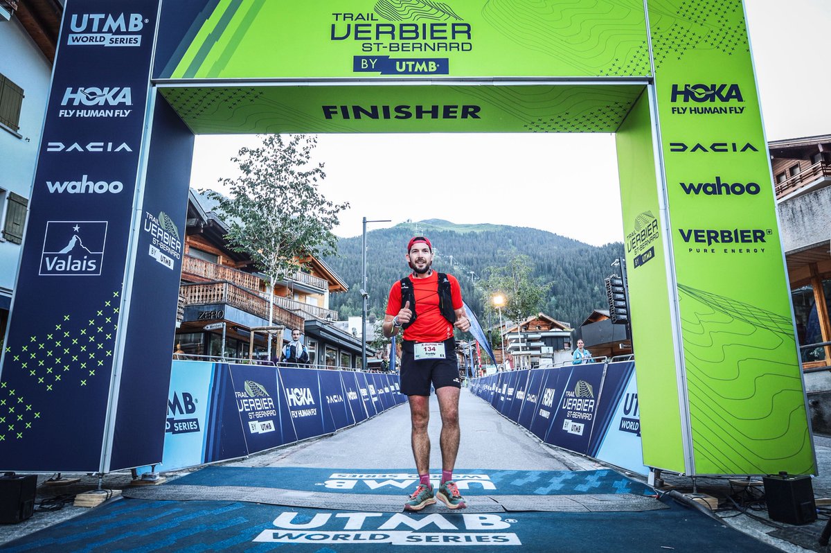 #ThrowbackThursday

#Finisher du Trail Verbier St-Bernard by <a href="/UTMBWorldSeries/">UTMB® World Series</a> 
🏔 140 km dans les Alpes 🇨🇭 C'était un départ à 22h le vendredi 7 juillet pour une arrivée juste avant 7h du matin le dimanche 9 juillet
📈 9203m D+ avec 10 passages à +2500m

#MeetYourExtraordinary