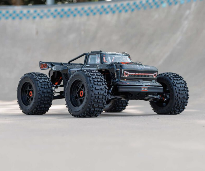 towerhobbies's tweet photo. Check out ARRMA's New V2 1/5 Outcast 8S EXB RTR Stunt Truck. https://t.co/bkdWvlFjs8 With durable EXB parts and powerful 8S LiPo-capable Spektrum brushless system. #TOWERHOBBIES #ARRMARC #outcast #rchobby #rcbashing #rc4x4 #spektrumrc #arrmatough #arrma https://t.co/K0YAZrPq7p