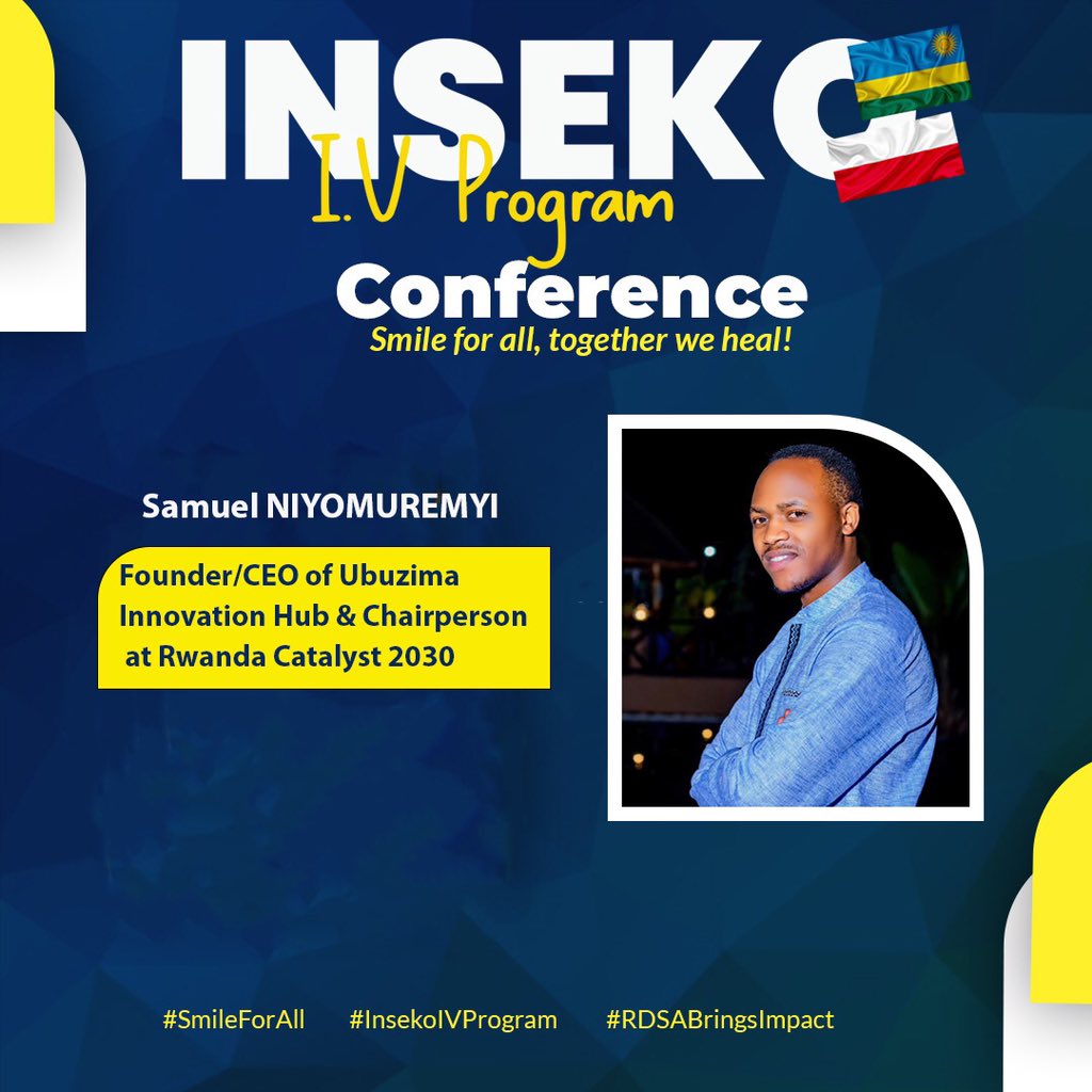 SNiyomuremyi's tweet photo. Excited to be a panelist at the #InsekoConference with the theme "Smile for All, Together We Heal!" Join me as I discuss Rwanda's response to oral health diseases and the crucial role of oral health specialists in making a difference.π¦· #OralHealthRwanda https://t.co/VuihrUeAIx