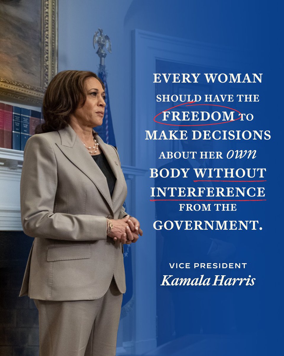 We stand for the right of a woman to make decisions about her own body.