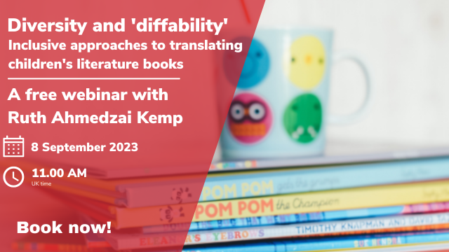 First of two webinars on #children’s #literature during <a href="/worldkidlit/">World Kid Lit: global literature for young people</a> month this September, showcasing the wealth of resources for #translators, including IBBY’s annual Collection for Young People with Disabilities. Award-nominated literary translator Ruth Ahmedzai Kemp presents.