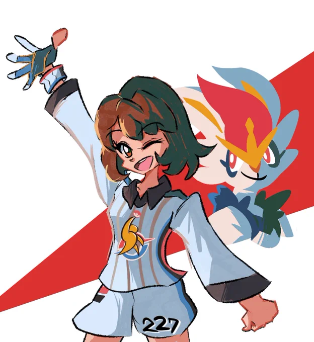 challenger cup gloria &amp; cinderace#pokemon #PokemonMastersEX 
