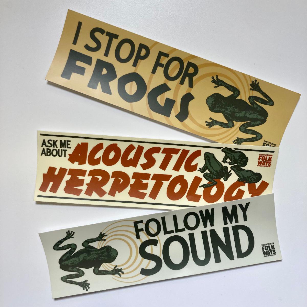 allisonhussey's tweet photo. .@dnorsen_design x Smithsonian Folkways Sounds of North American Frogs stickers…….collab of a lifetime, absolutely iconic, purchasing immediately https://t.co/7E8tjtQqPe https://t.co/nH0sR2YcYG