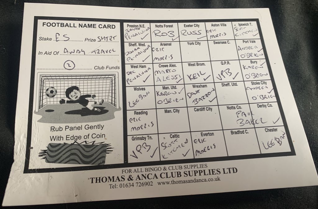 ASFCPlayers's tweet photo. Only 6 squares left!
Letโs get it filled tonightโฆ
Winners revealed tomorrow! ๐ฅ
#OperationInvasion ๐
Get involved! - Please RT https://t.co/SiaAVZKlG2