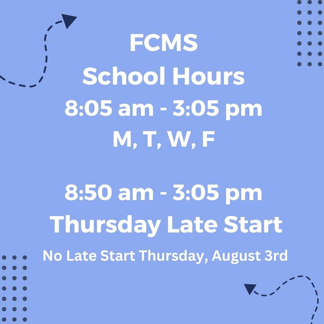 New School Hours