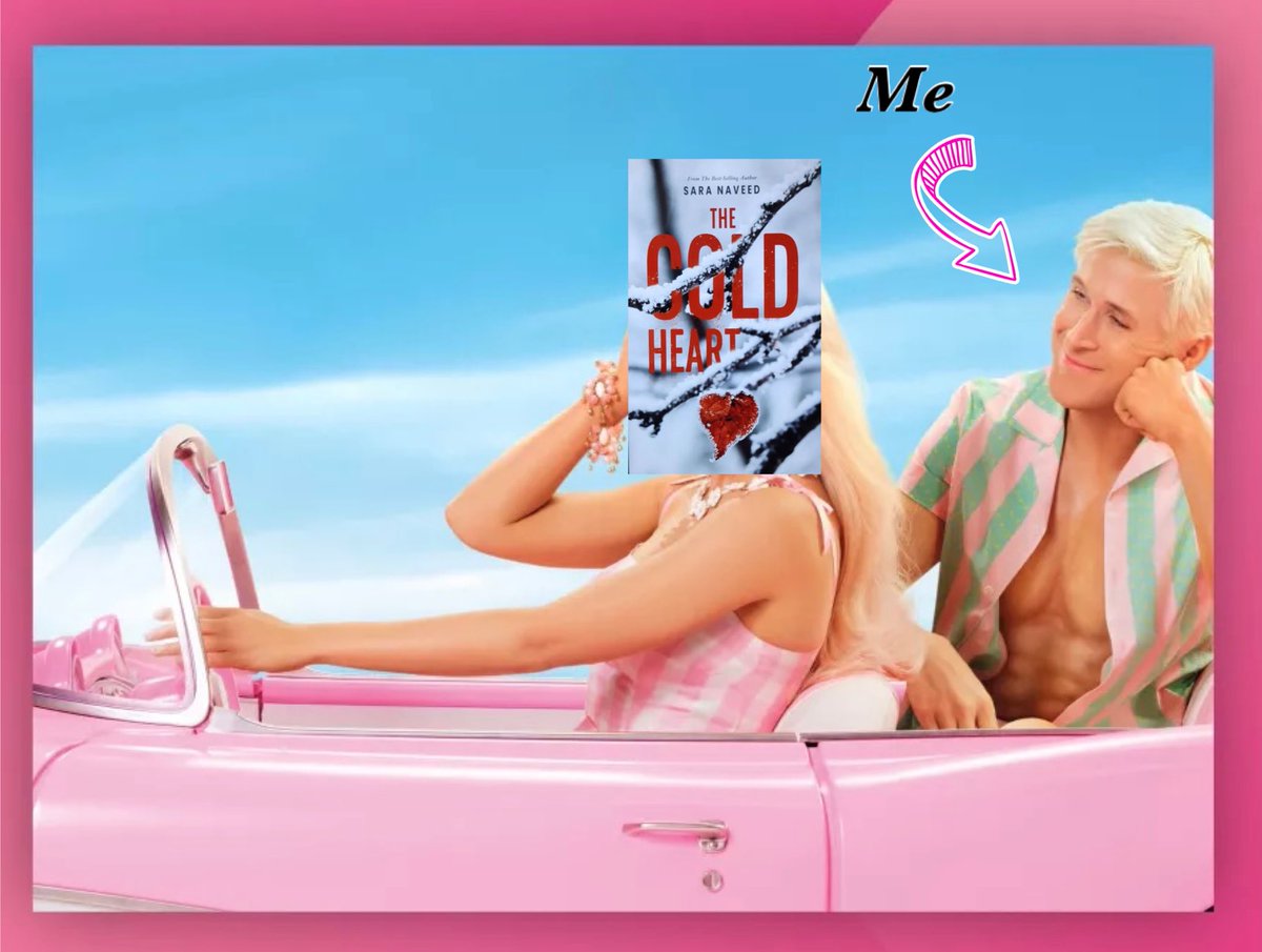 SaraNaveed's tweet photo. Both Barbie &amp; Ken can’t help falling in love with my books 🤣😍😝 
I did this for fun and of course, I had to join the Barbie marketing bandwagon. Hope you like it 🩷 
#barbie #Barbiethemovie #writingcommunity #readingcommunity https://t.co/XrjcXyTShc