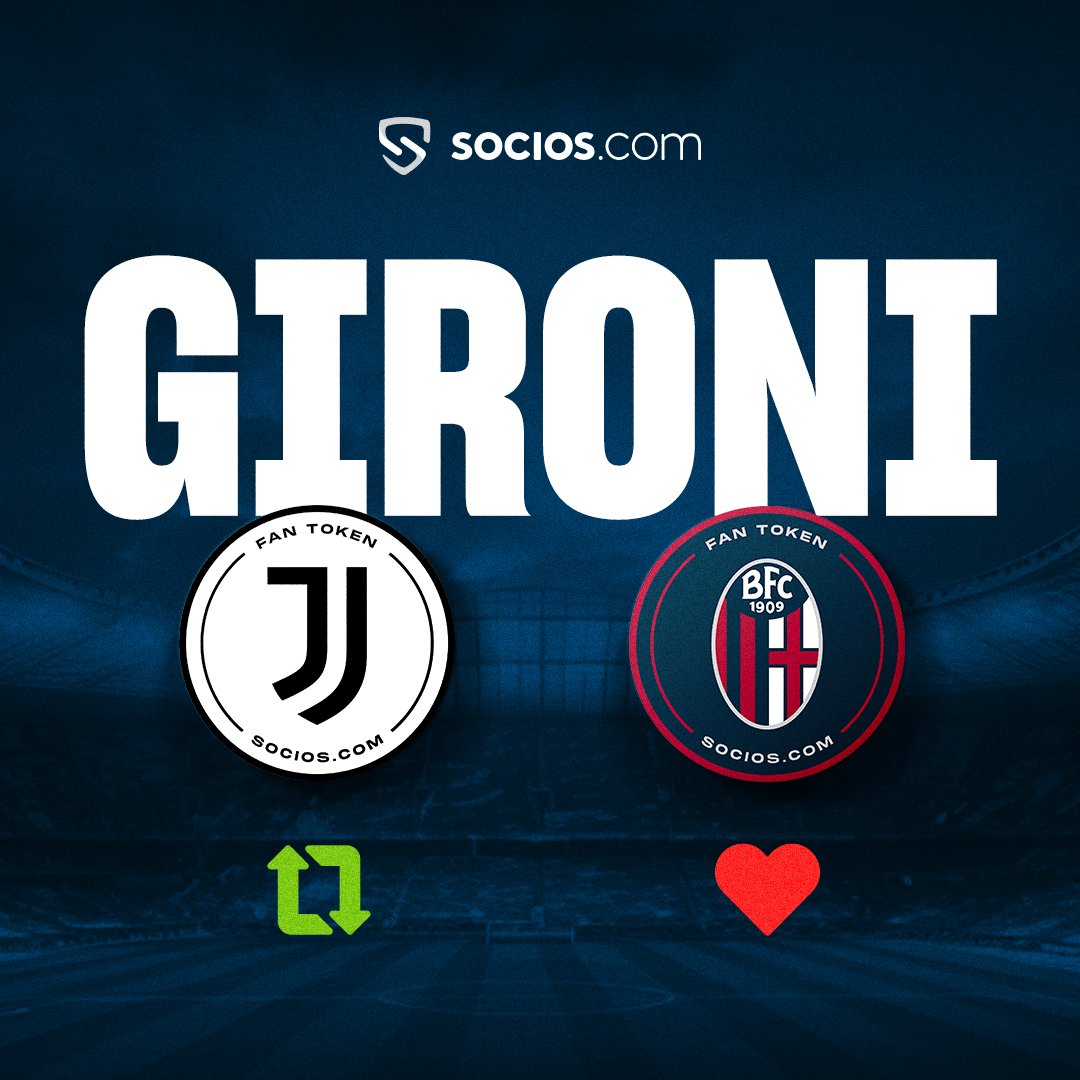 SociosItalia's tweet photo. ⚔️ Il duello: quale squadra conquisterà il primo giveaway? 👀

Retweet per i bianconeri o like per i rossoblù, chi ottiene il maggior numero di interazioni passa in semifinale 🔥 https://t.co/9ZekiqTpFD