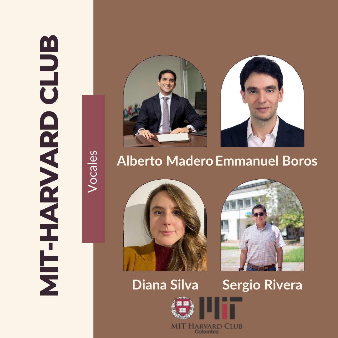 MitHarvardColom's tweet photo. Estimad@s miembros de la comunidad MIT Harvard Club de Colombia, les presentamos la nueva Junta Directiva 2023-2024 del Club.
Mucha suerte, mucha inspiración y muchos éxitos en la nueva tarea!
Mas información aquí: https://t.co/58DhBC2hCe https://t.co/tdrh3392nQ