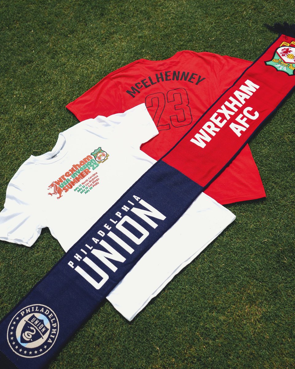 🏴󠁧󠁢󠁷󠁬󠁳󠁿 <a href="/Wrexham_AFC/">Wrexham AFC</a> x Philly giveaway 🇺🇸

🔁 RT this post
💬 tag a friend
👣 follow <a href="/PhilaUnionII/">Philadelphia Union II</a>
✅ entered

 #DOOP | <a href="/MLSNEXTPRO/">MLS NEXT Pro</a>