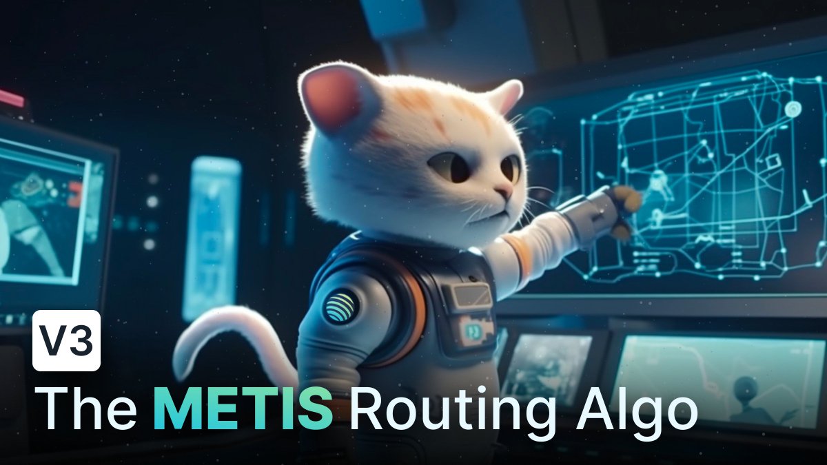 1/ Announcing Jupiter v3, which includes Metis, a new groundbreaking routing algorithm that improves price discovery for all trades, vastly improves slippage for large trades and elegantly scales for future Solana upgrades and DEXs.

station.jup.ag/blog/jup-v3-me…