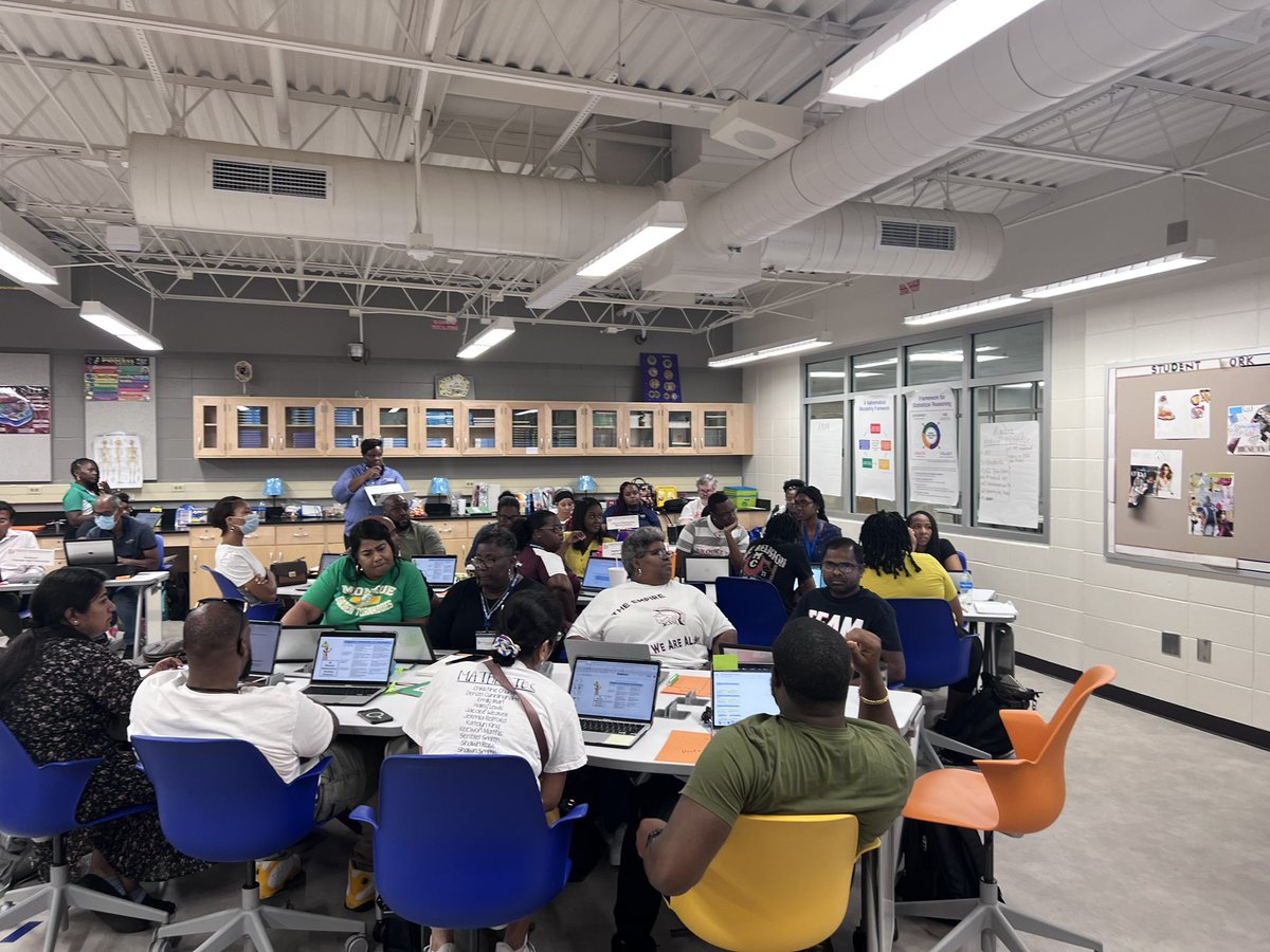 SmithCheryl12's tweet photo. It’s day two of our Teaching and Learning Conference and teachers are planning to get ahead of instruction with our fabulous content coordinators and DCSS facilitators! #DCSS180Days #DCSS180DayCommitment https://t.co/FznfGiysyx
