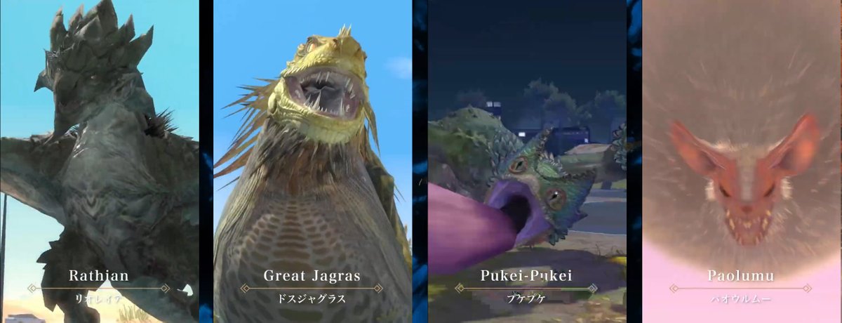 damnwyverngems's tweet photo. Monster Hunter Now monsters
#MHNow
#MHNowShowcase https://t.co/CO5pAQDtYI