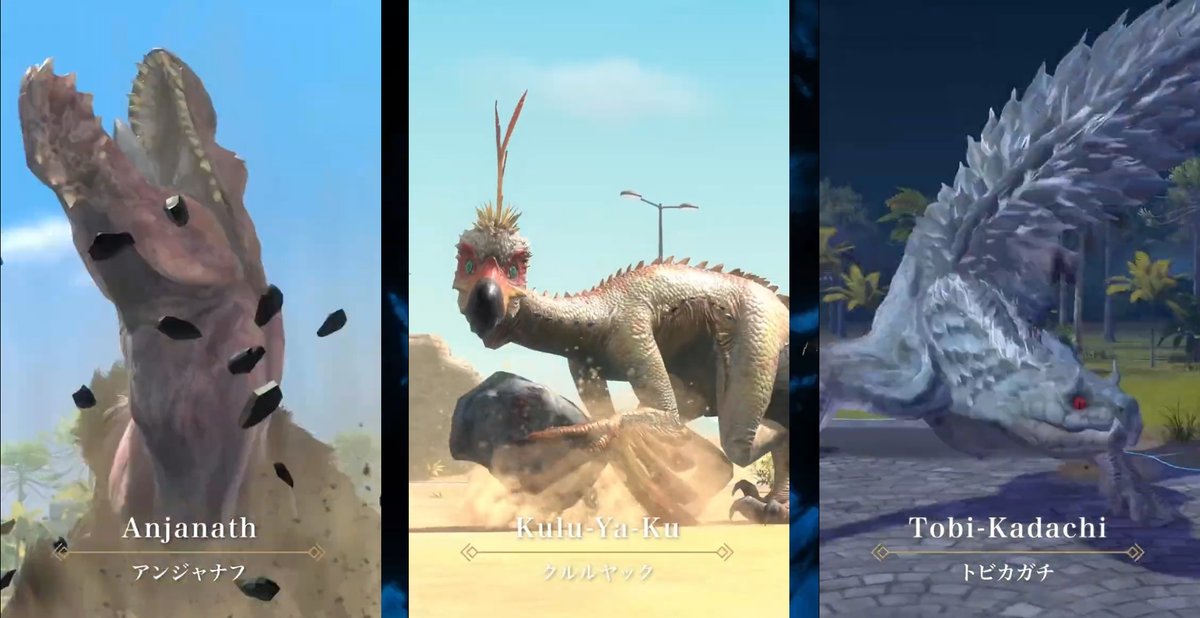 damnwyverngems's tweet photo. Monster Hunter Now monsters
#MHNow
#MHNowShowcase https://t.co/CO5pAQDtYI