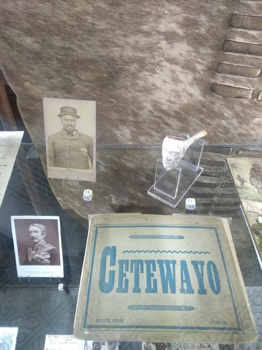 IanMaine's tweet photo. A very well thought out exhibition 'Clash of Empires' @The_RPSL Some great material looking at the background, the fighting and aftermath and legacy of the Anglo-Zulu War. Recommended if you can get there in time. https://t.co/AbvlddgGPf