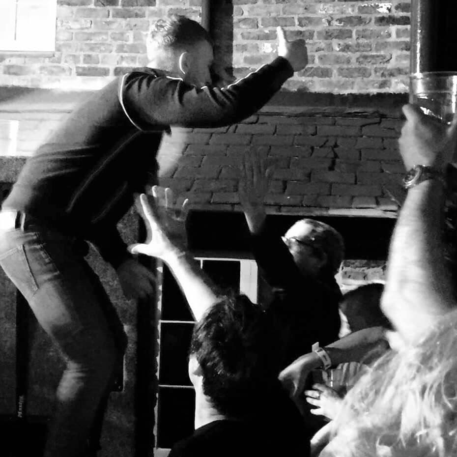 WINACHI_BAND's tweet image. #OnThisDay 

@WINACHI_BAND - HEADLINE #CrystalStage @tramlines circa 2016

Absolute madness at it’s finest 🎯

📸@A1MRecords 

Great fun courtesy of @Agg_Management 

#Tramlines 
#MusicFestival