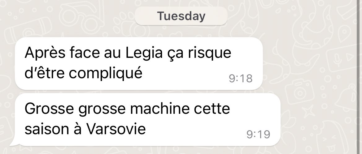 LazarVP's tweet photo. Bonjour @FootPolak ça va ? Félicitations @HoMbodj pour la passe décisive! https://t.co/rV5mFVylmN