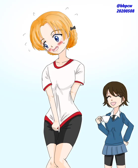 キャプテンおめでとー!なぜか一番気に入っている過去絵はこれですw#磯辺典子生誕祭2023 #磯辺典子生誕祭 