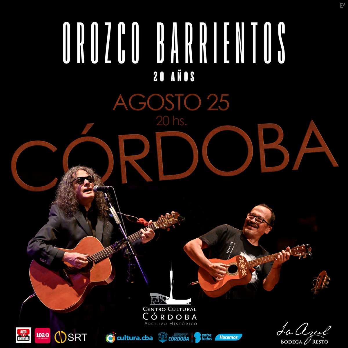 OROZCO BARRIENTOS  - 20 AÑOS