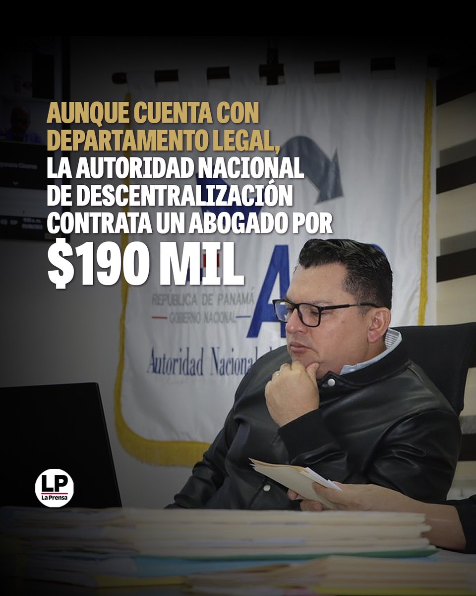 prensacom's tweet photo. La AND tiene quien lo represente legalmente, pero igual quieren contratar a uno más para responder sobre algo que debería hacer de rutina: cómo se reparten los fondos. ¿Para qué necesita otro abogado por $190 mil?
https://t.co/orFFYTKmX0 https://t.co/yZeyab1drx