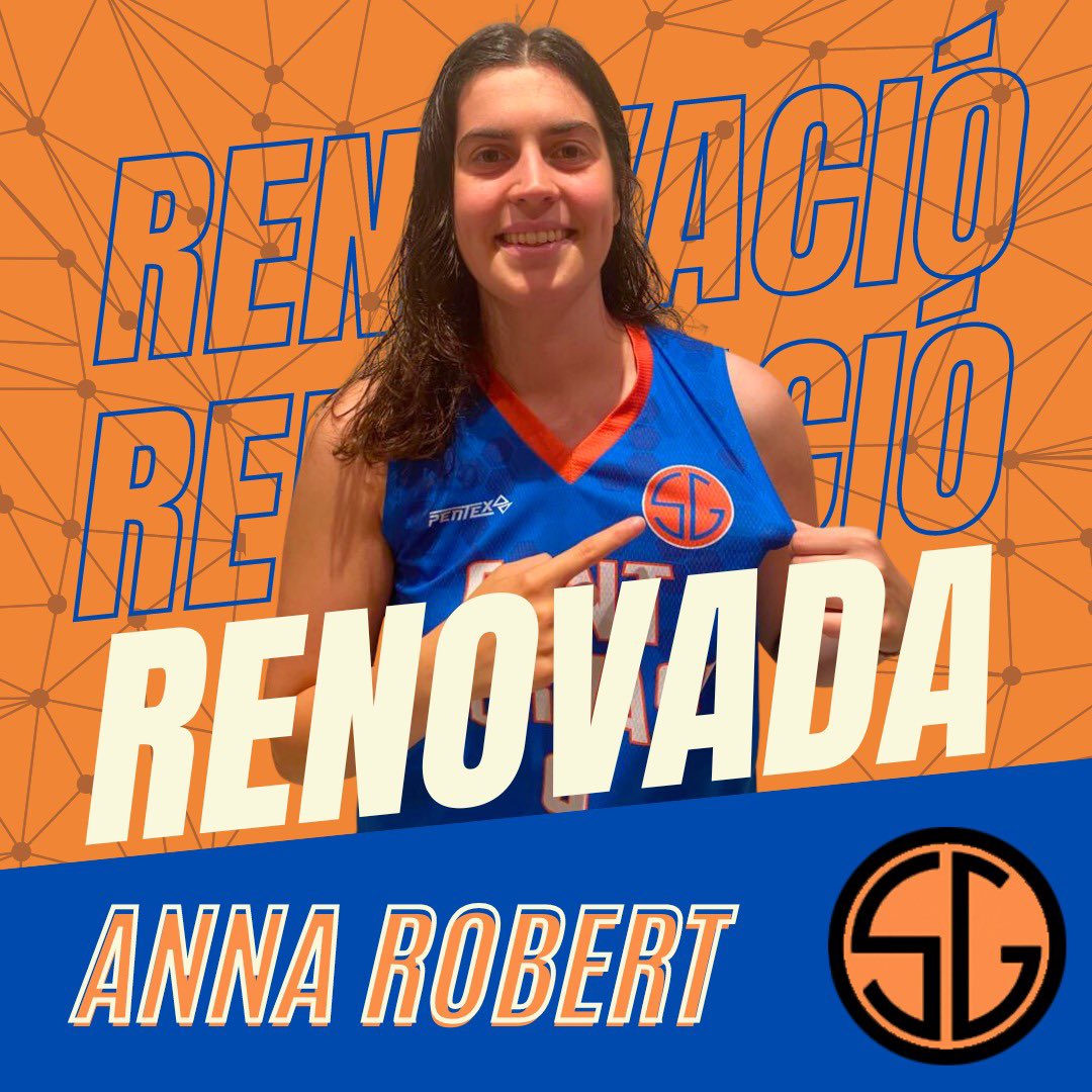 SantGervasiBQ's tweet photo. 🚨 RENOVACIÓ | ANNA ROBERT

👏🏻 Jugadora de LA CASA amb majúscules! Per 16ena temporada consecutiva segueix amb nosaltres!

😁 És una de les referents i aportarà talent i màgia al nostre SÈNIOR FEMENÍ! 

🙏🏼 És un plaer que segueixis amb nosaltres. A treballar! 

#ActitudSG💙🧡 https://t.co/OY1wDuuNR1