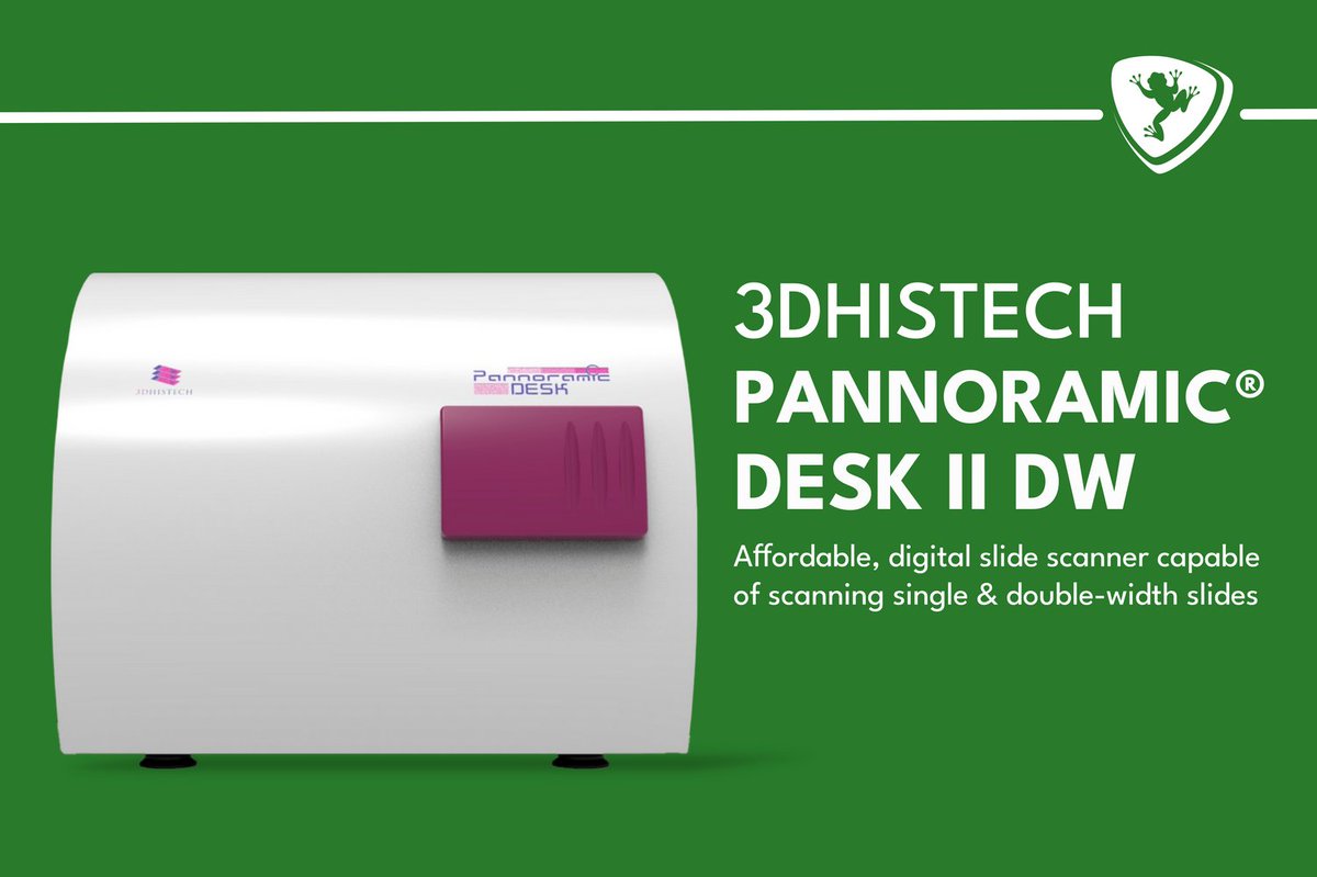 FroggaBio's tweet photo. Checkout the PANNORAMIC® Desk II DW by @3DHISTECH_LTD — available now at FroggaBio! Automate your slide scanning with this high-quality digital slide scanner. 🐸🔬💻
LEARN MORE: https://t.co/ljQQ5a0s4i
#PANNORAMIC #DeskII #DigitalSlideScanner #SlideScanning #Biology #FroggaBio https://t.co/O5pj5YZq5O