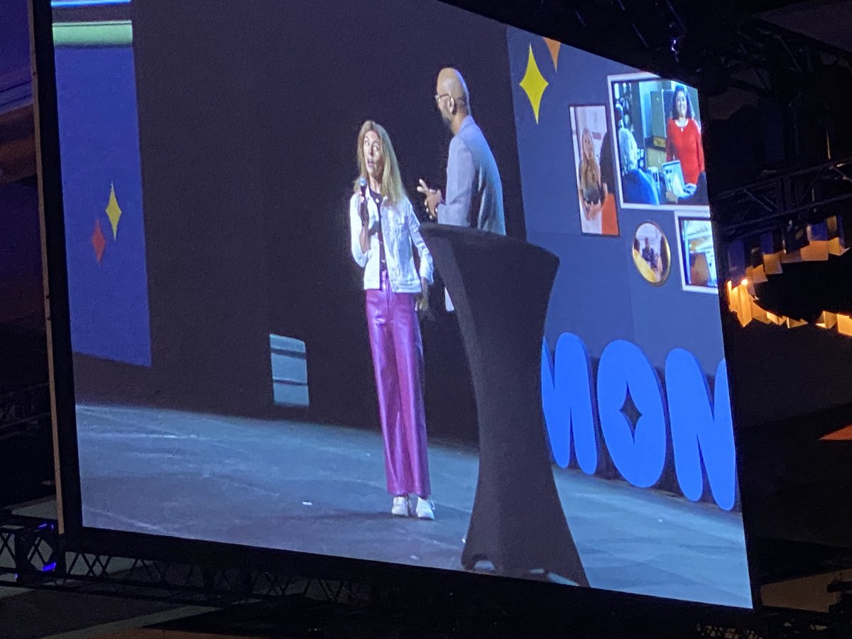 Rosemary_Edu's tweet photo. So we are going to need to know where she got those pants?!!!!!
#InstructureCon https://t.co/H2Pd3qvnjk