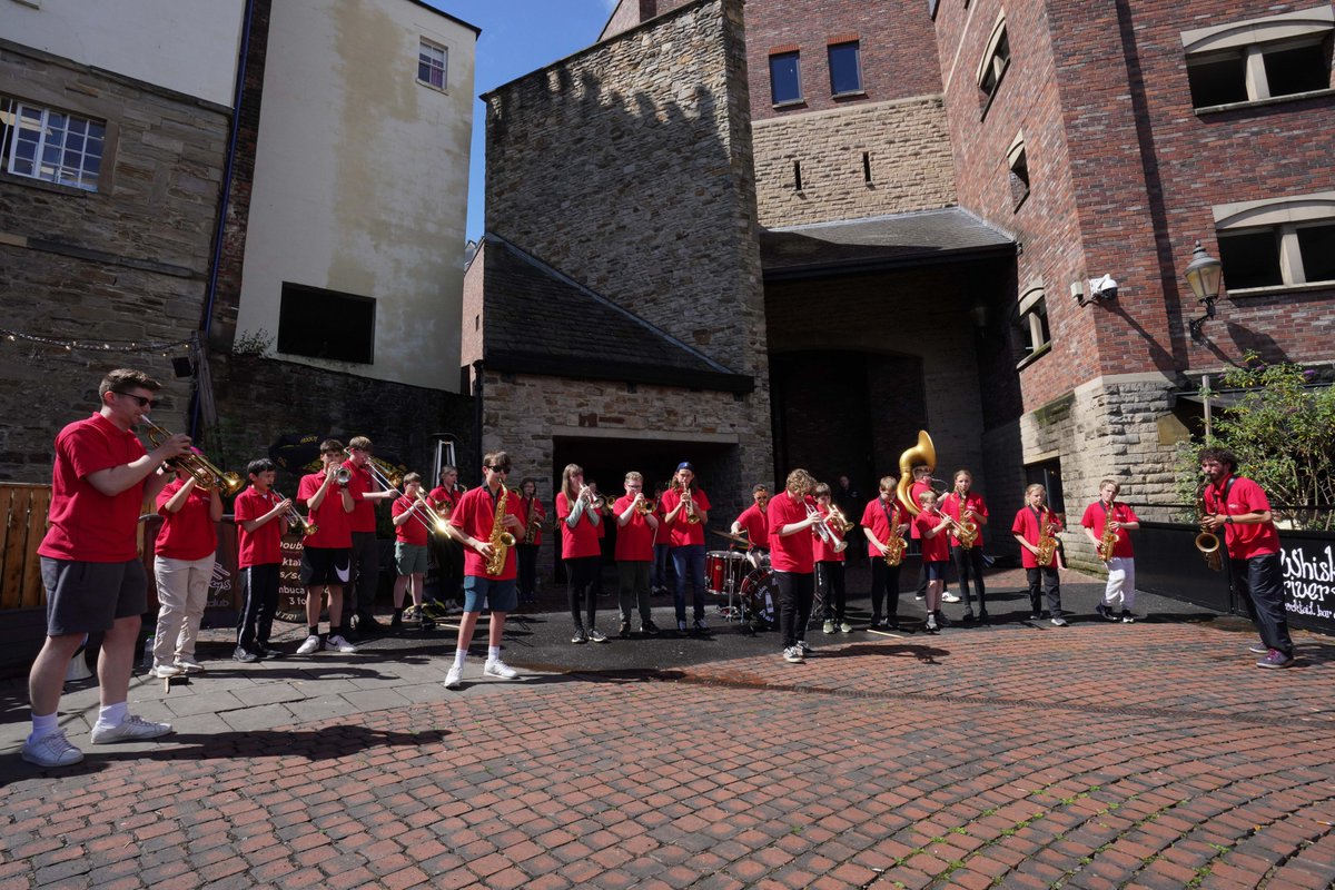 How AMAZING were the Redhills Youth Band when they performed with @DiluteyJuice? 👏 The youth band was only formed 10 months before #DurhamBRASS! We can't wait to see what they do in the future 🤩 @RedhillsDurham
