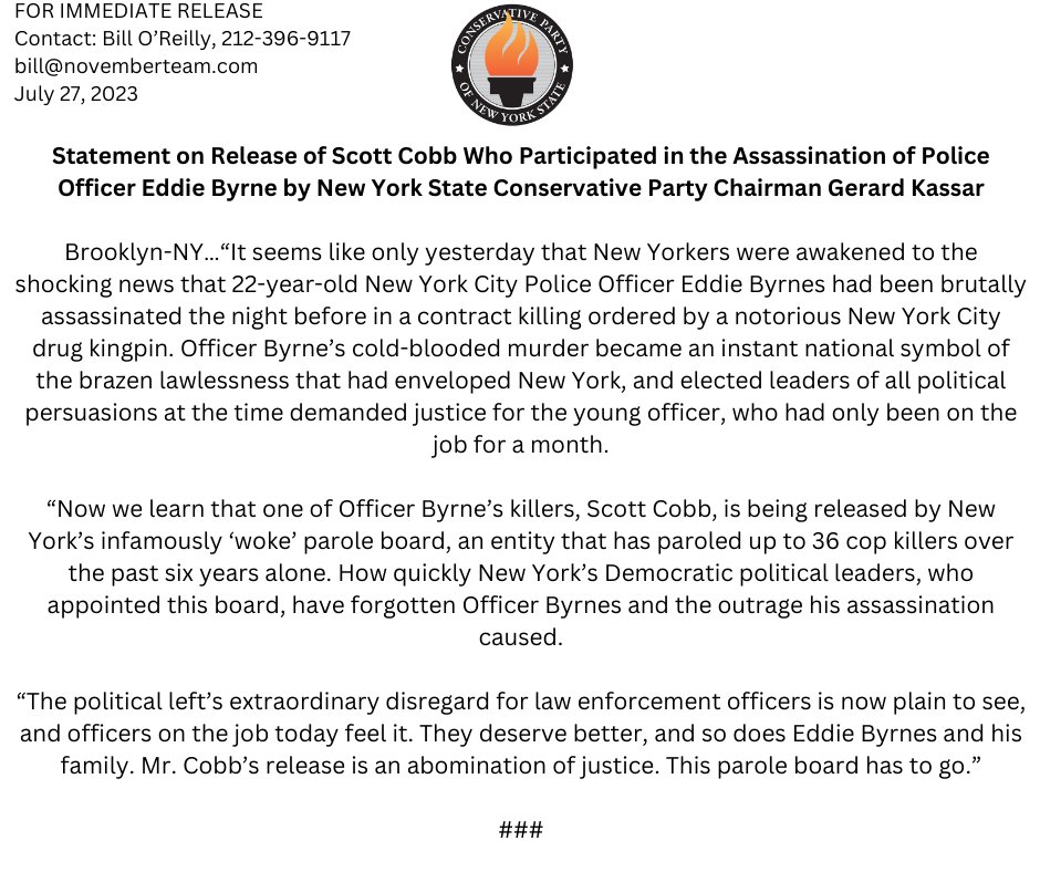 Conservative Party of NYS tweet media