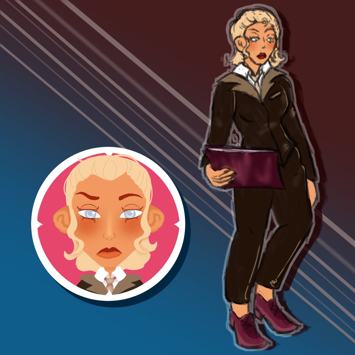 prismativity's tweet photo. More Art Fight Attacks I've gotten done so far! Hopefully I can get all my revenges in by the end of the week... 

For @_minachee @Anykoe22 magnolialites (insta) and buttdoritos (insta)

 #artfight2023 #artfight #teamwerewolves https://t.co/XCTse5Dlcd