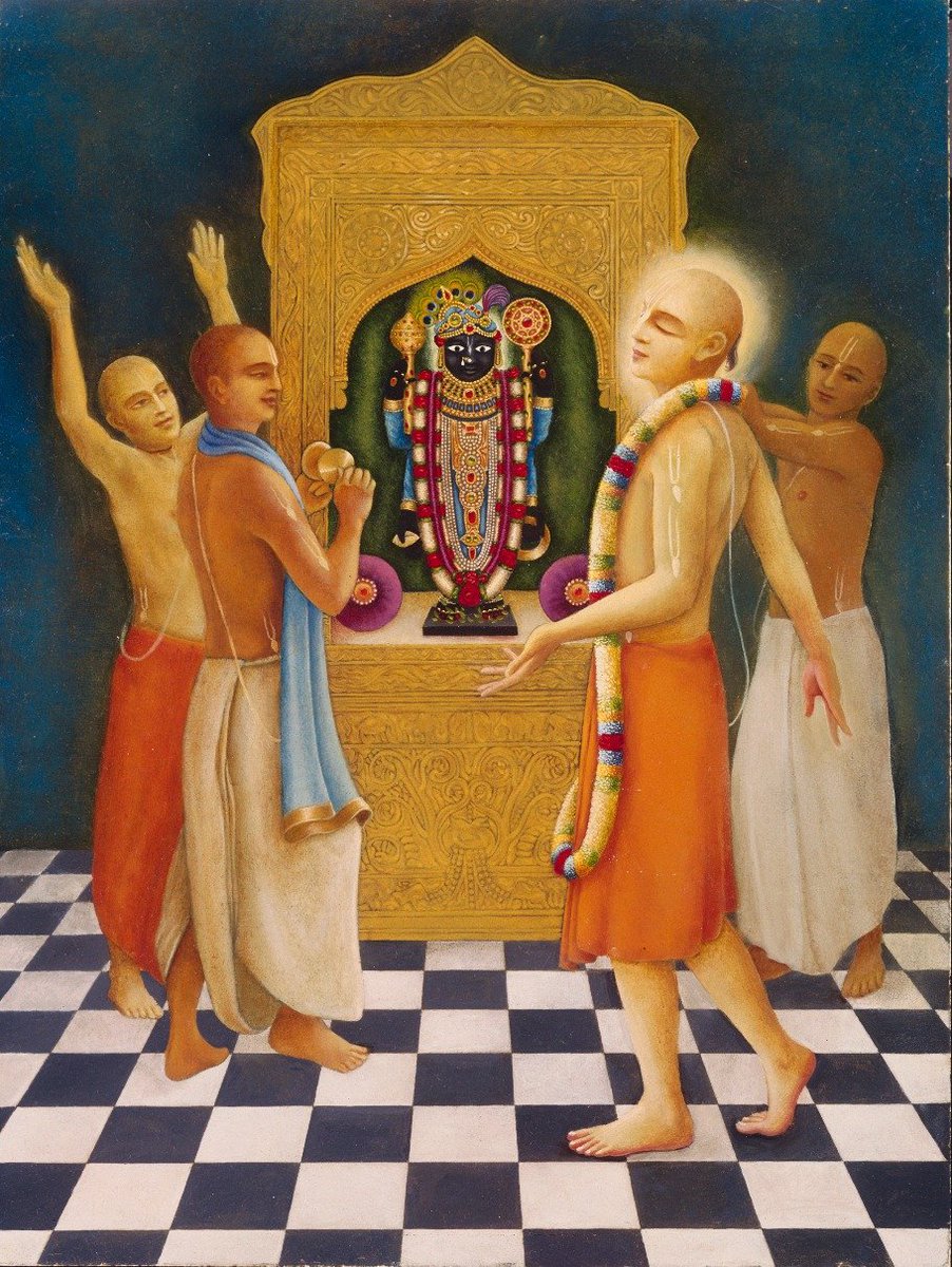 For those who have attained the love of the Lord, the world where there is no chanting of his glories is always unattractive to them