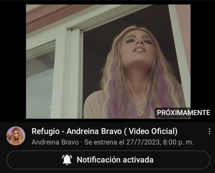 anth_o5's tweet photo. 🔔Activen sus notificaciones para el estreno en YouTube🔔

REFUGIO BY ANDREINA
🔗https://t.co/lkM0ffAlPJ https://t.co/s43Hwt2apW