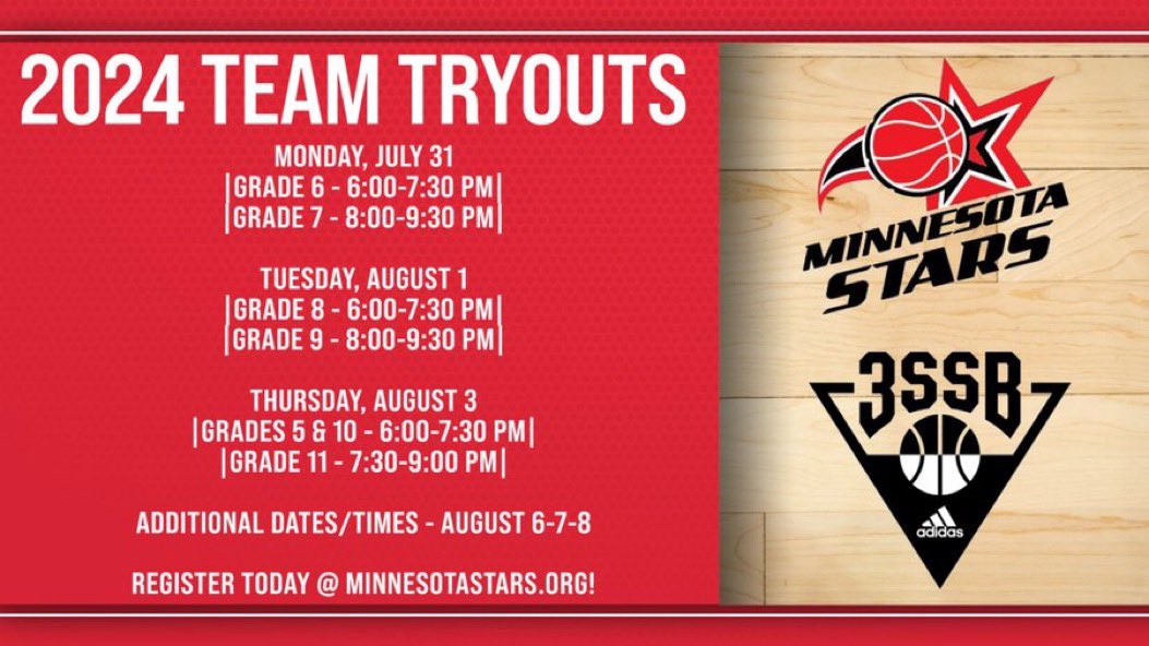 Minnesota Stars AAU tweet media
