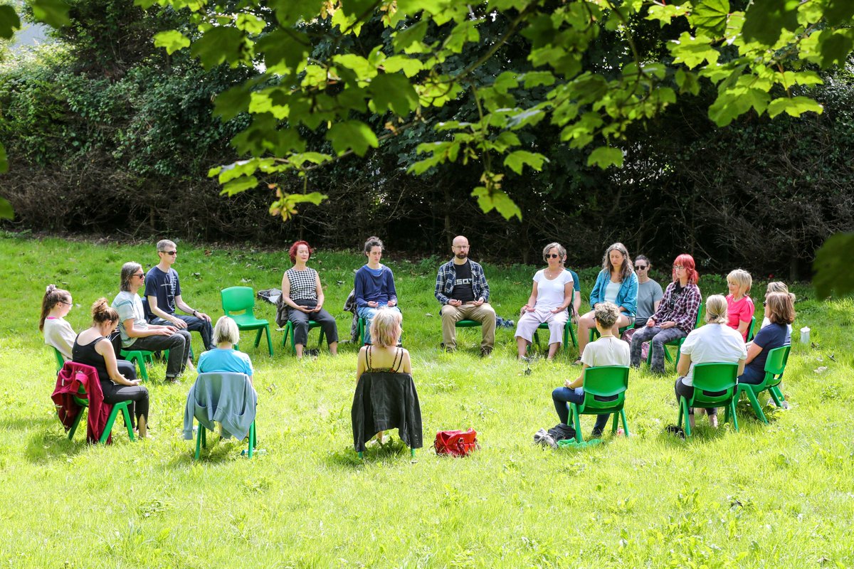 NoLightsProject's tweet image. Xenia Pestova Bennett workshop and Piano Garden at RAMP 2023