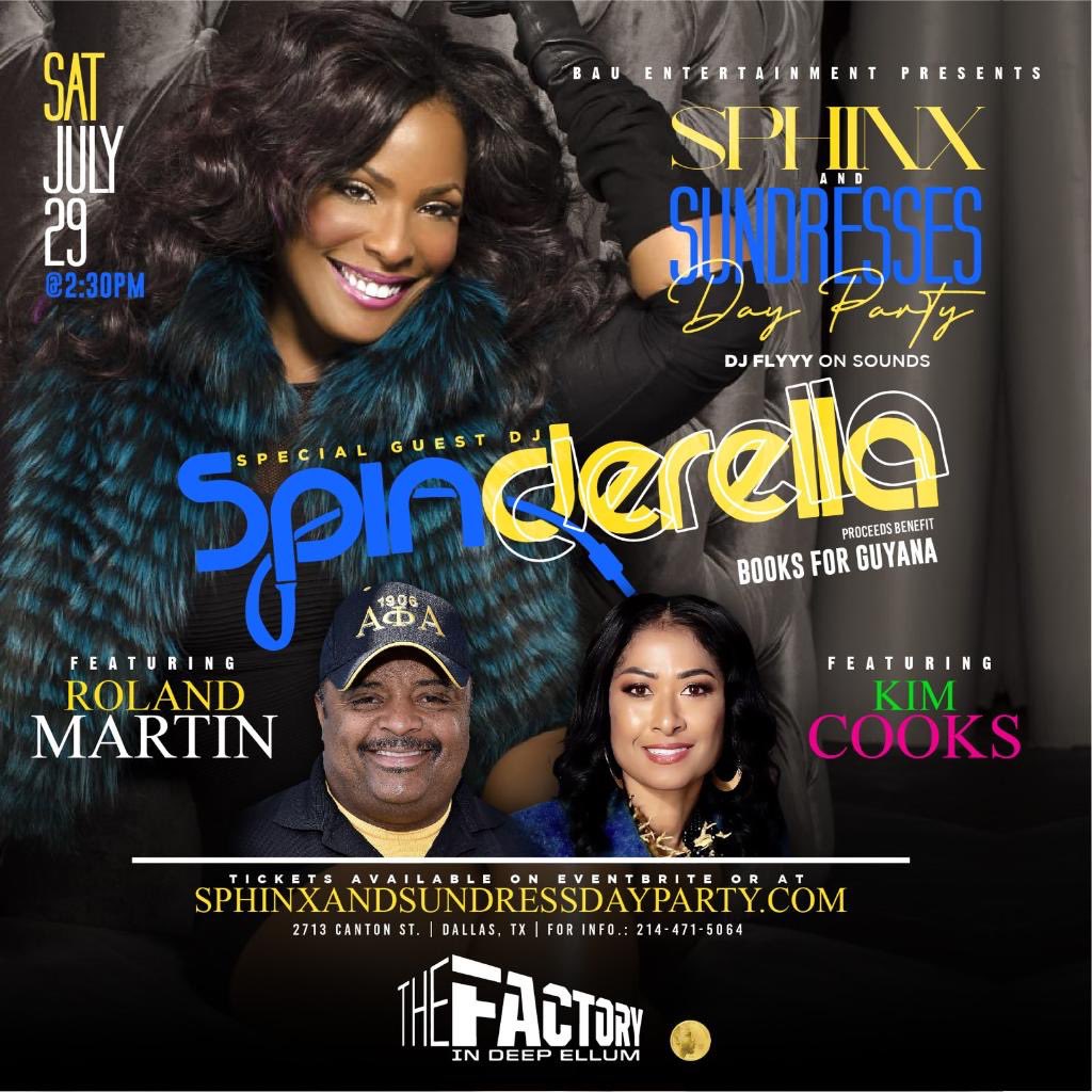 rolandsmartin's tweet image. Dallas!!! Come party with me and the brothers of #APhiA @apa1906network at our day party on Saturday! Let’s get it IN!!!! 🤙🏾🤙🏾🤙🏾🤙🏾🤙🏾🤙🏾