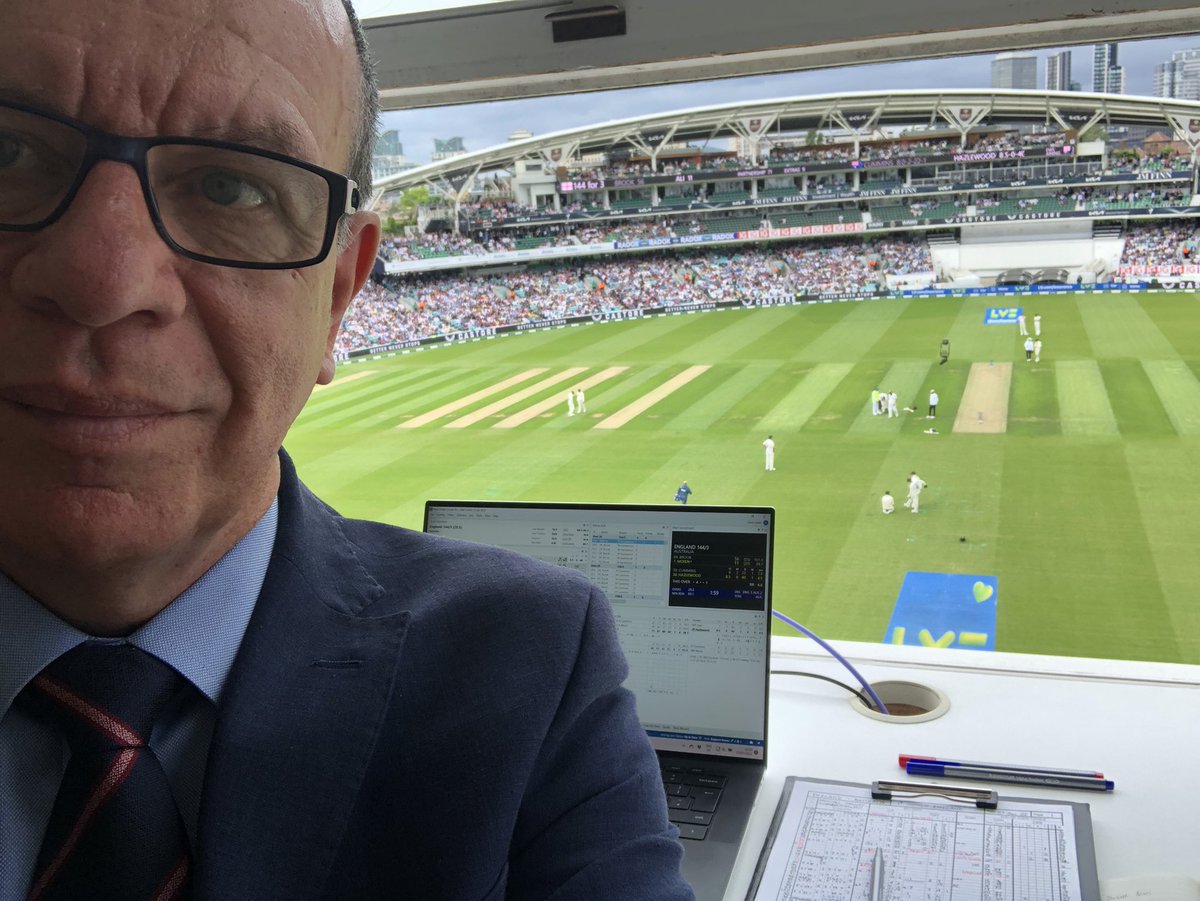 Wearing the <a href="/wimbledoncrick/">Wimbledon CC</a> club tie!