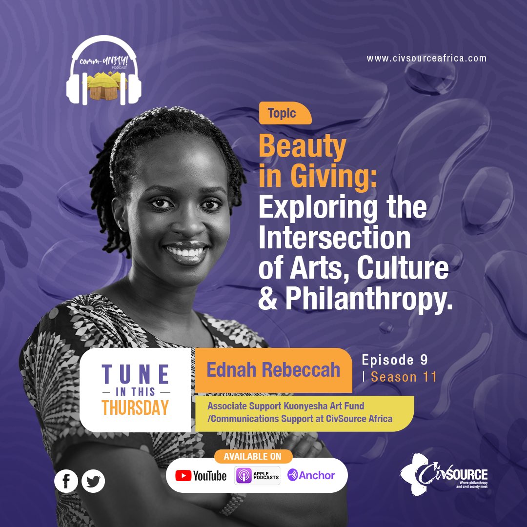 CivsourceAfrica's tweet image. 🎧🌟 OUT NOW! 🌟🎙️
🚀Season 11 | Episode 9🚀

🎧 Spotify🔗: shorturl.at/cirG8

🎧Apple podcast🔗: shorturl.at/dHLX8
_
#givingbeautypodcast #artsculturephilanthropy #africanperspective #OmutimaOmugabi #season9recap