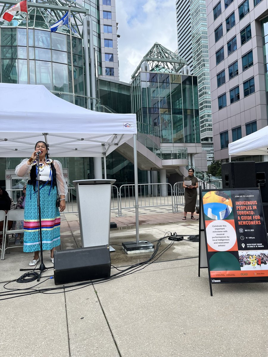What an incredible and joyous afternoon as we come together to celebrate a significant milestone - the launch of Indigenous Peoples in Toronto: An Introduction for Newcomers! 🎉