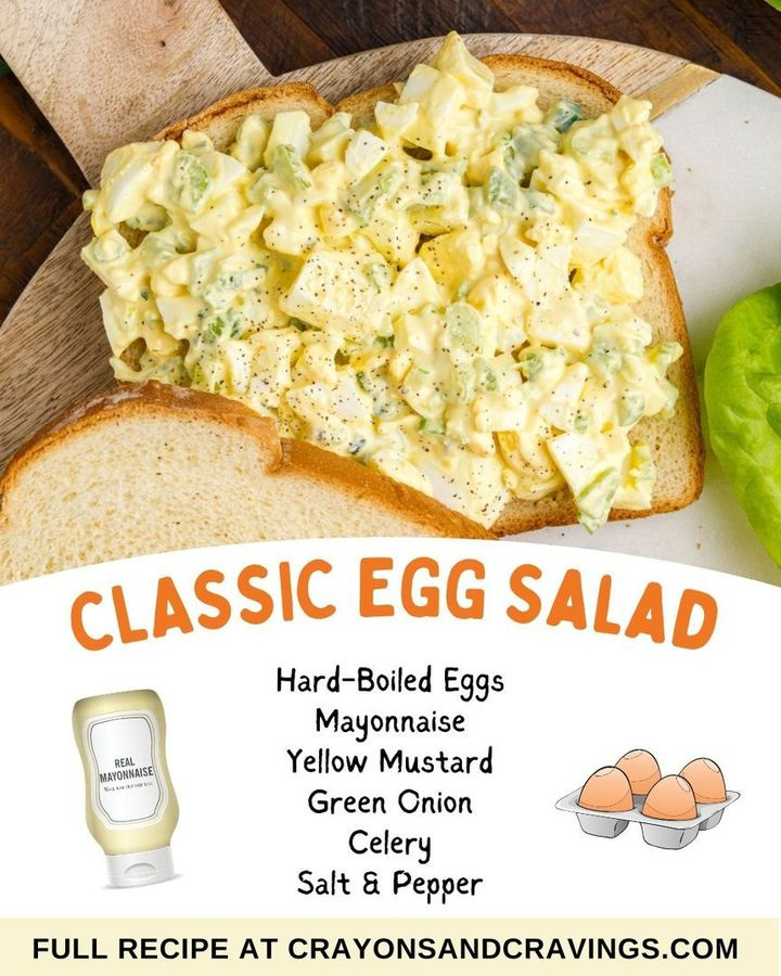 My go-to egg sald recipe: crayonsandcravings.com/best-egg-salad…