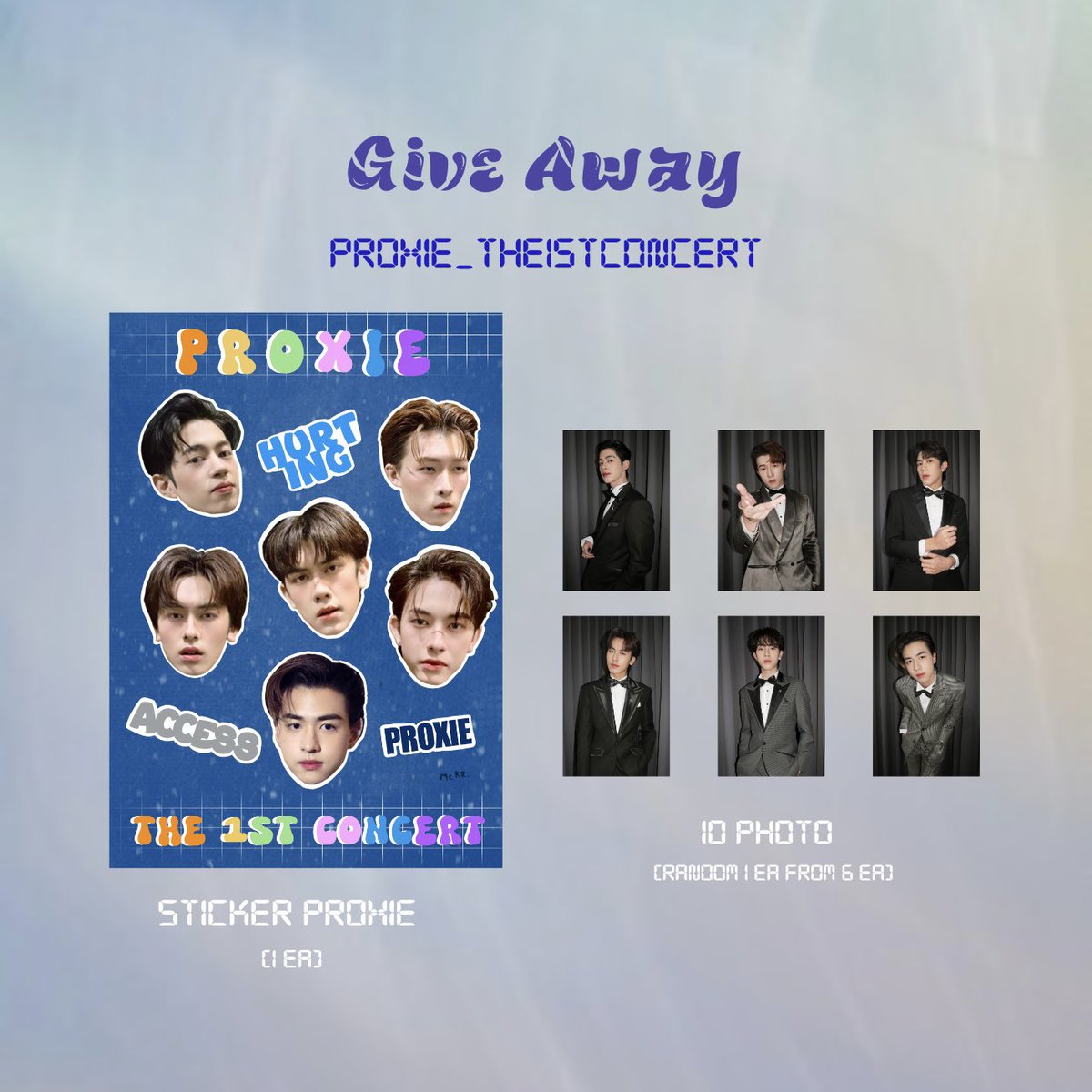 sunnussor's tweet photo. 🎮 pls rt จะมีใครอยากได้มึ้ย 🎮
Giveaway #PROXIE_The1stConcert 

✨ Sticker PROXIE &amp; ID PHOTO✨

💙 25 set only 

📍Thunder Dome 
⏳TBA 

#PROXIE_The1stAlbum 
#PROXIEth️ 
#giveawayUSER https://t.co/Xy78h5k1gQ