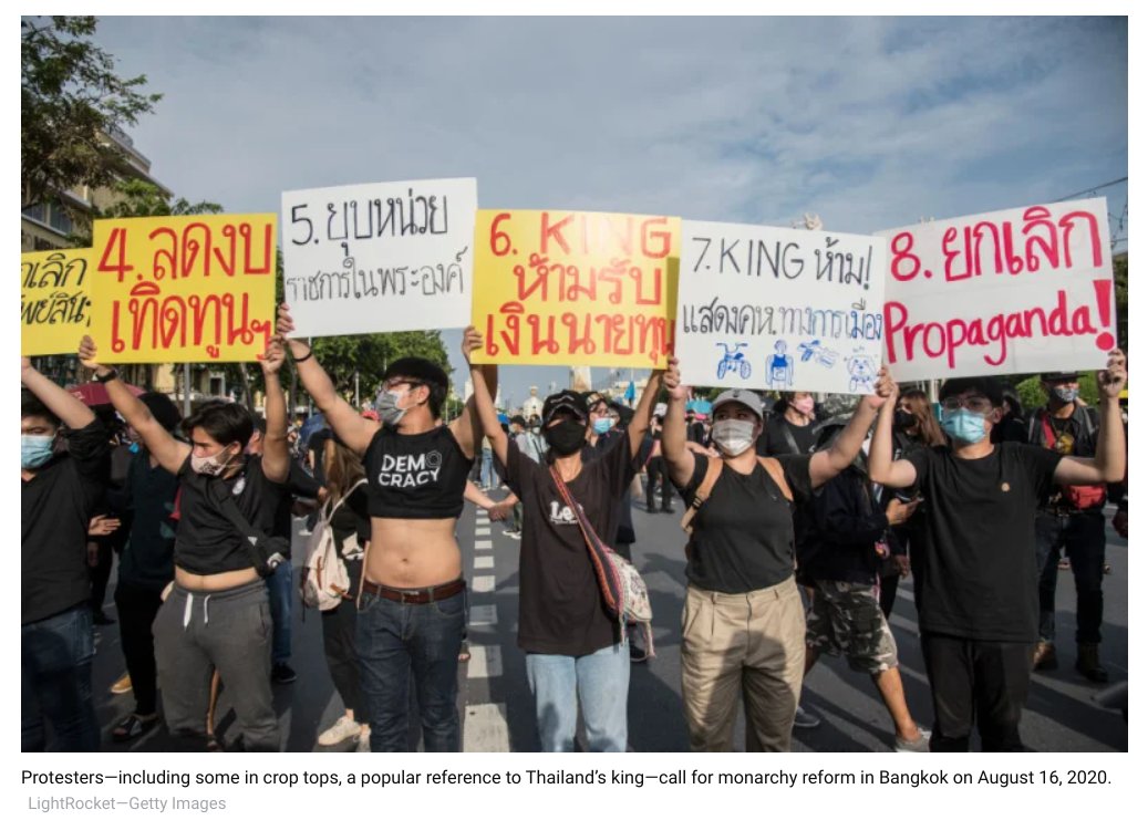 nomoremonarchs's tweet photo. #Thailand has jailed hundreds for criticising the corrupt Thai monarchy. Monarchist hardliners have now blocked the Move Forward party from reforming the harsh #LeseMajeste law. #HumanRights groups have condemned the law, but the UK stays silent. Shame! #AbolishTheMonarchy #S112 https://t.co/GC57OM1351
