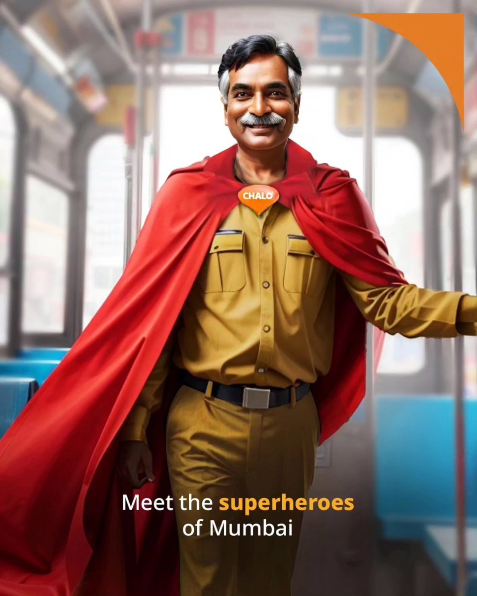 chaloapp's tweet photo. Thank you to the super heroes of BEST, who keep our buses running and Mumbai moving, come rain or shine!

#Chalo #ChaloApp #BESTBus #BEST #Superheroes #Mumbai https://t.co/9PuzBjOCWz