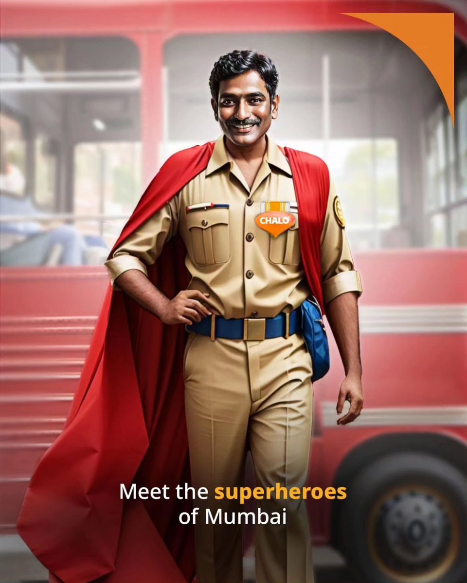 chaloapp's tweet photo. Thank you to the super heroes of BEST, who keep our buses running and Mumbai moving, come rain or shine!

#Chalo #ChaloApp #BESTBus #BEST #Superheroes #Mumbai https://t.co/9PuzBjOCWz