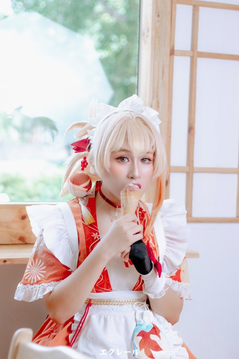 EstelarSlowed's tweet photo. あれ あれれれれれれ!?! 🌻🍁🍦
#lopburi #cosplay #yoimiya #genshin #naganoharayoimiya #宵宮琉金の花火 #宵宮琉金火花 #genshinimpact https://t.co/aAwyf7LSDx