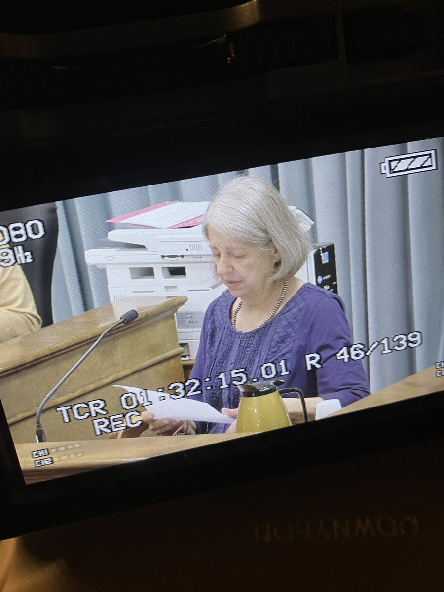 BritSchmidtNews's tweet photo. Defense’s forensic psychologist Diane Lytton is talking about #Schabusiness past mental health concerns and treatments, including stays at psychiatric facilities. She also talked about current behavior in jail, noting ‘she smeared, drew on her walls with feces and menstrual blood https://t.co/WfBi9FaeiQ