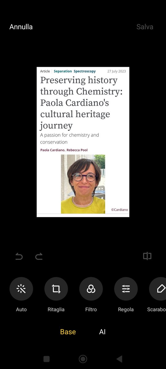 Congrats Paola! analyticalscience.wiley.com/do/10.1002/was…