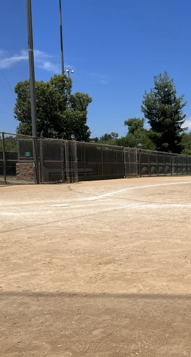 CoachMonica35's tweet photo. Our field yesterday. Pitchers on a higher elevation than home plate. Tough field to compete on for a couple of rise balls pitchers. 

This is our nationals. 

@thealliancefp @triplecrownspts @TCSFastpitch https://t.co/Z95hqjutU4